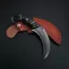 Custom Hand Made Damascus Karambit Hunting Knife