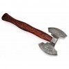 Handmade Carbon Steel Medieval Warrior Double Headed Battle Labrys Axe